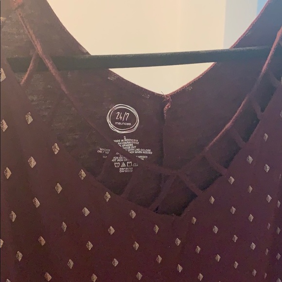 Maurices 24/7 comfort wear 3/4 blouse/tshirt - Picture 3 of 4